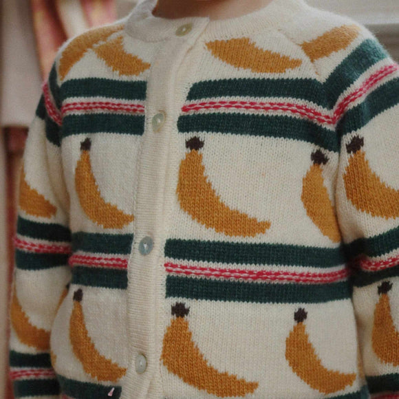 Konges Sløjd - Billi Knit Cardigan - Banana