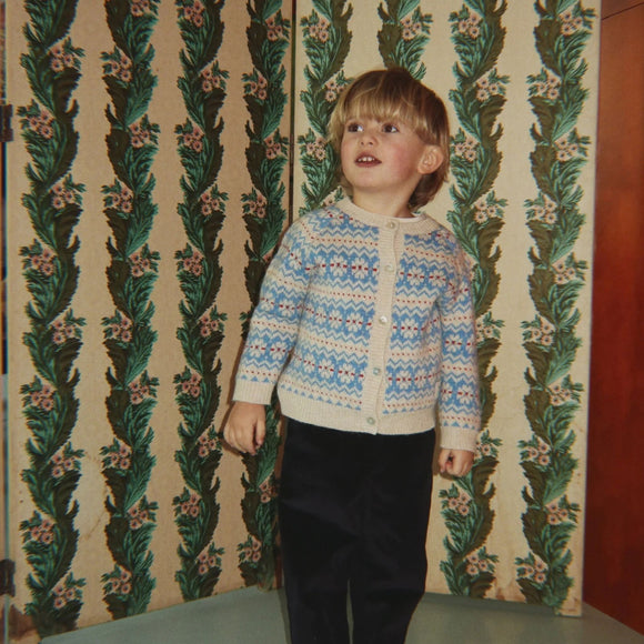 Konges Slöjd - Billi Knit Cardigan - Blue Multi