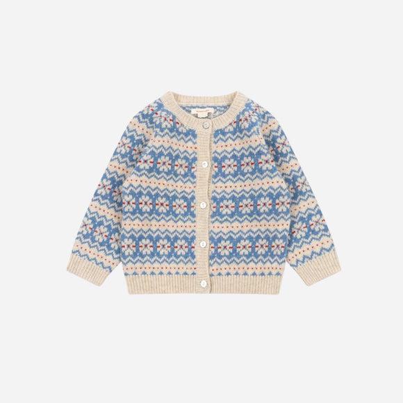 Konges Slöjd - Billi Knit Cardigan - Blue Multi