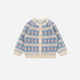 Konges Slöjd - Billi Knit Cardigan - Blue Multi