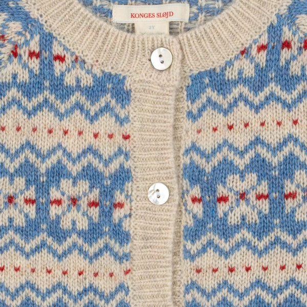 Konges Slöjd - Billi Knit Cardigan - Blue Multi