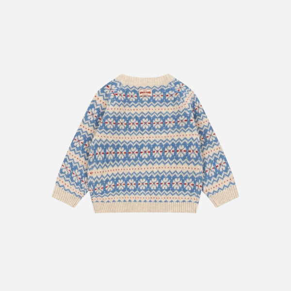 Konges Slöjd - Billi Knit Cardigan - Blue Multi