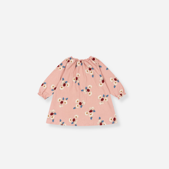 Konges Sløjd - Chleo Dress - Ladybug Daisy Blush