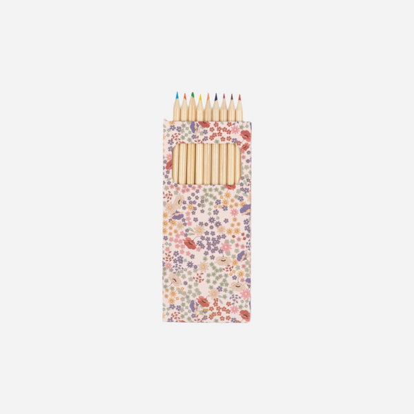 Konges Sløjd - Coloring Book and Crayons Set - Unicorns