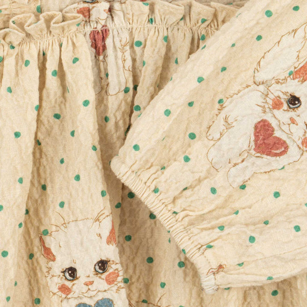 Konges Sløjd - Elin Bow Dress GOTS