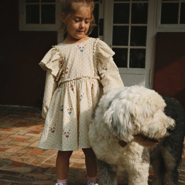 Konges Sløjd - Elin Bow Dress GOTS