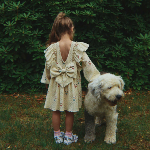 Konges Sløjd - Elin Bow Dress GOTS