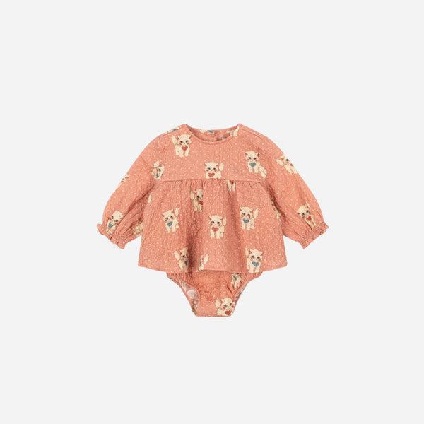 Konges Sløjd - Elin Romper - Ciao Miao Rose