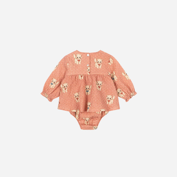Konges Sløjd - Elin Romper - Ciao Miao Rose