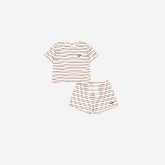 Konges Sløjd - Famo Short Set - Pearl Stripe
