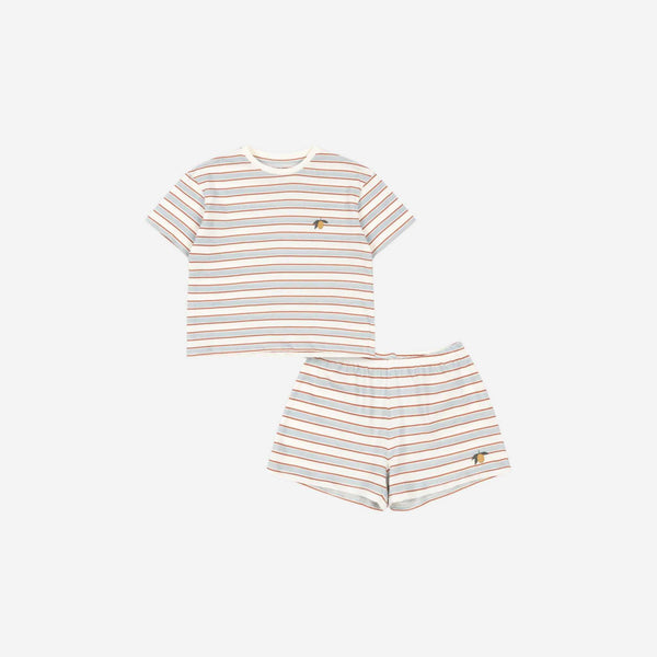 Konges Sløjd - Famo Short Set - Pearl Stripe