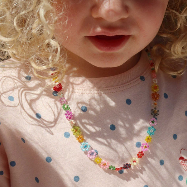 Konges Sløjd - Flower Field Necklace and Bracelet Set