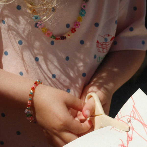 Konges Sløjd - Flower Field Necklace and Bracelet Set