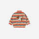 Konges Sløjd - Jody Embroidery Teddy Jacket - Tangerine Stripe