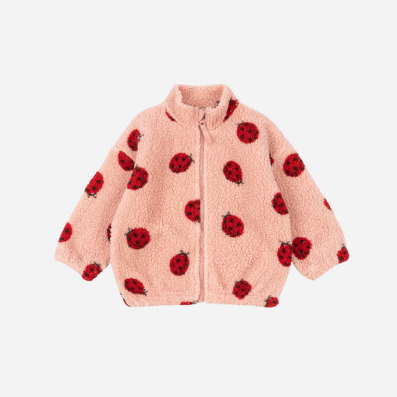 Konges Sløjd - Jody Teddy Jacket - Ladybug Pink