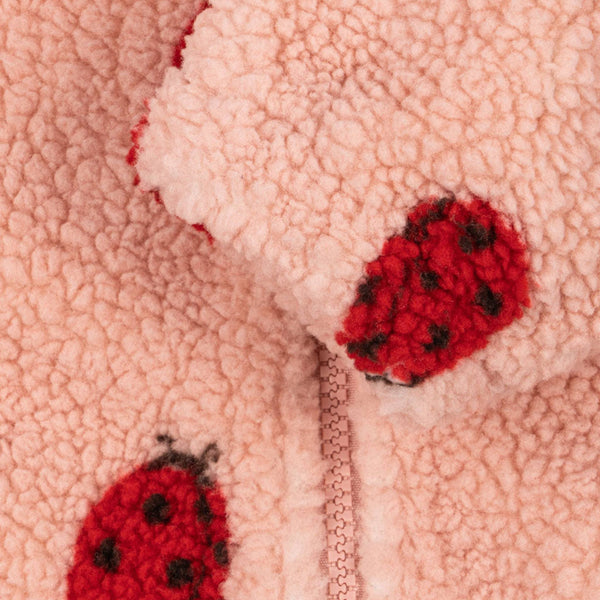 Konges Sløjd - Jody Teddy Jacket - Ladybug Pink
