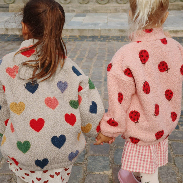 Konges Sløjd - Jody Teddy Jacket - Ladybug Pink