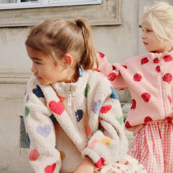 Konges Sløjd - Jody Teddy Jacket - Ladybug Pink