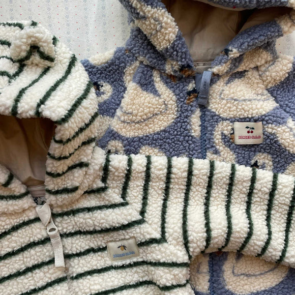 Konges Sløjd - Jody Teddy Onesie - Erba Stripe