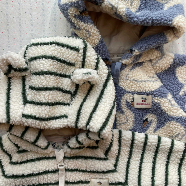Konges Sløjd - Jody Teddy Onesie - Erba Stripe