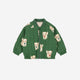 Konges Sløjd - Juno Printed Bomber Jacket - Dot Miao Verde
