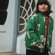 Konges Sløjd - Juno Printed Bomber Jacket - Dot Miao Verde