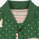 Konges Sløjd - Juno Printed Bomber Jacket - Dot Miao Verde
