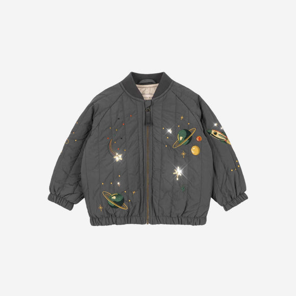 Konges Sløjd - Juno Sequin Bomber Jacket - Magnet