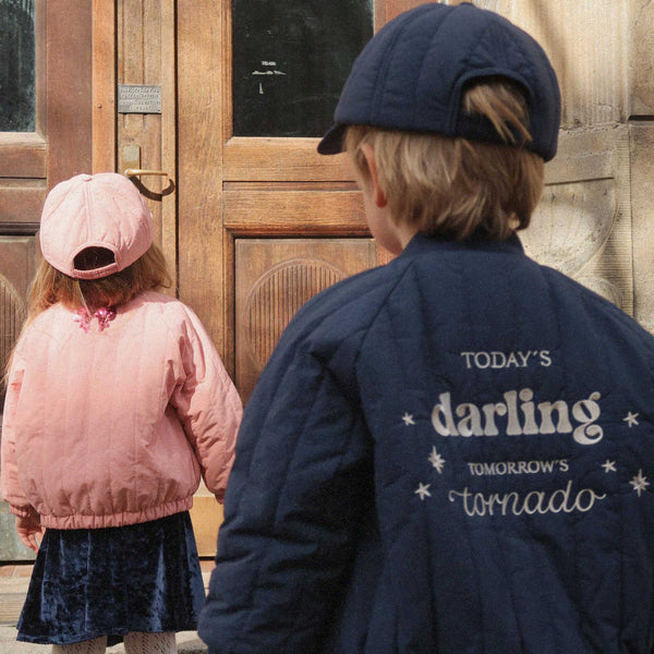 Konges Sløjd - Juno Sequin Bomber Jacket - Rosette