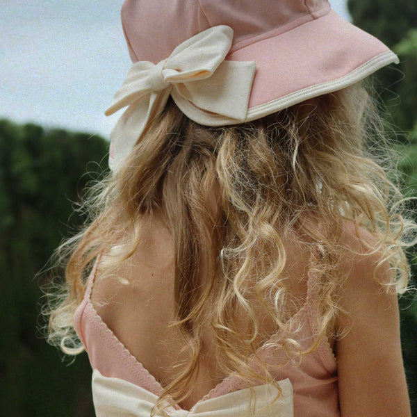 Konges Sløjd - Kitty Swim Hat - Powder Pink