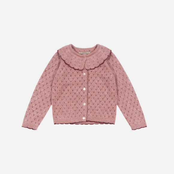 Konges Sløjd - Holiday Knit Cardigan - Mellow Rose