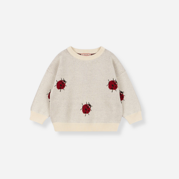 Konges Sløjd - Lapis Knit Blouse - Ladybug