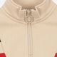 Konges Sløjd - Loupy Half Zip Sweat Top - Tangerine Stripe