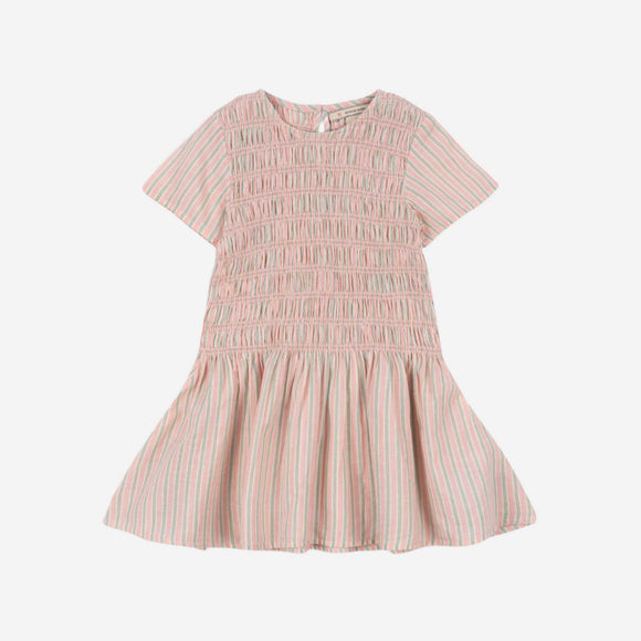 Konges Sløjd - Lulli Dress - Blush Stripe