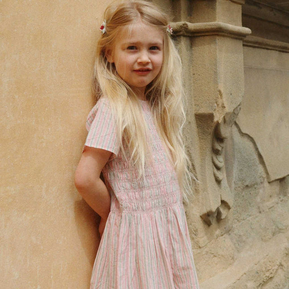 Konges Sløjd - Lulli Dress - Blush Stripe