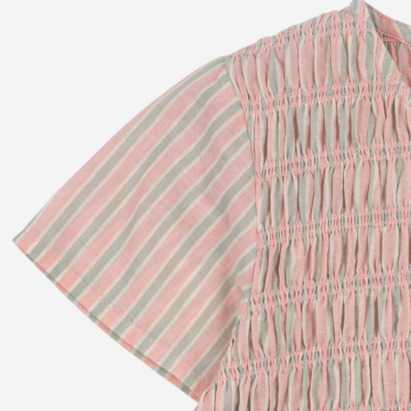 Konges Sløjd - Lulli Dress - Blush Stripe