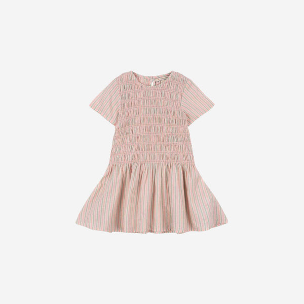 Konges Sløjd - Lulli Dress - Blush Stripe
