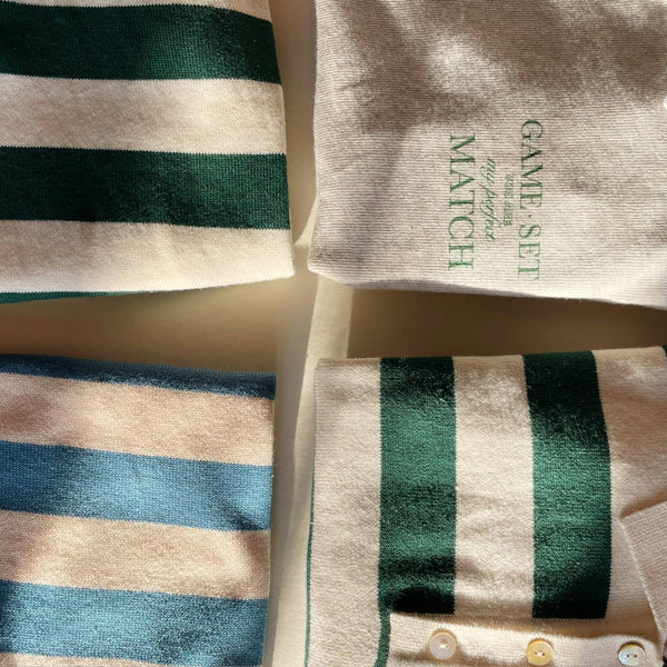 Konges Sløjd - Manis Knit Pants - Pine Grove Stripe