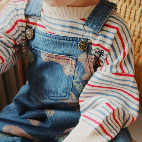 Konges Sløjd - Manis Knit Sweater - Antique Stripe