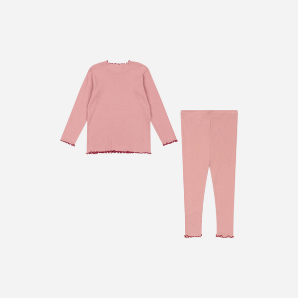 Konges Sløjd - Rivi Rib Set - Mellow Rose