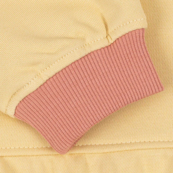 Konges Sløjd - Spotty Sweat Shirt - Banana Crepe