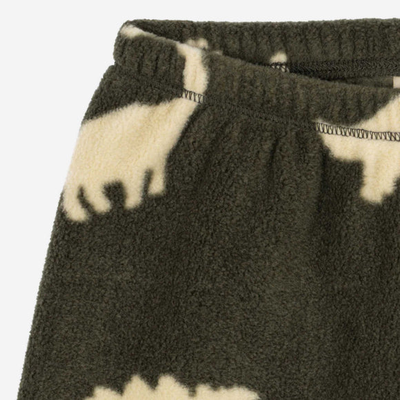 Konges Sløjd - Tavi Fleece Pants - Dino Silhouette