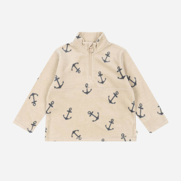 Konges Sløjd - Tavi Fleece Sweatshirt - Anchor