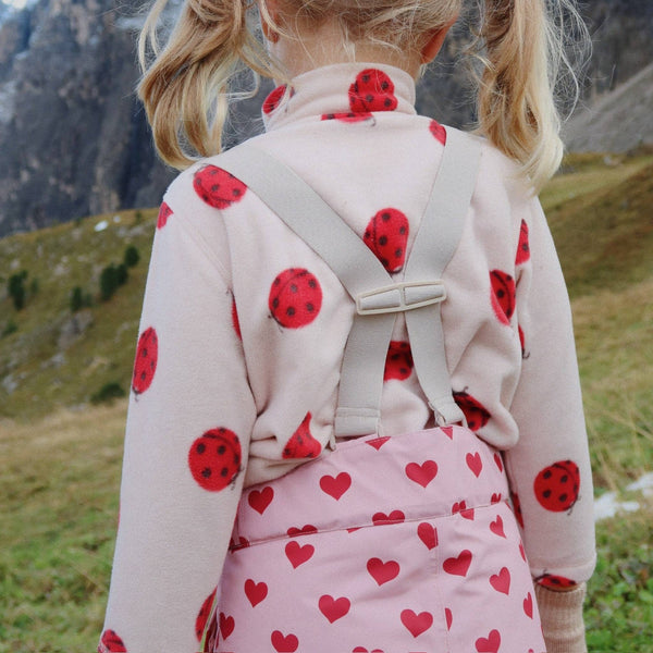 Konges Sløjd - Tavi Fleece Sweatshirt - Ladybug Pink