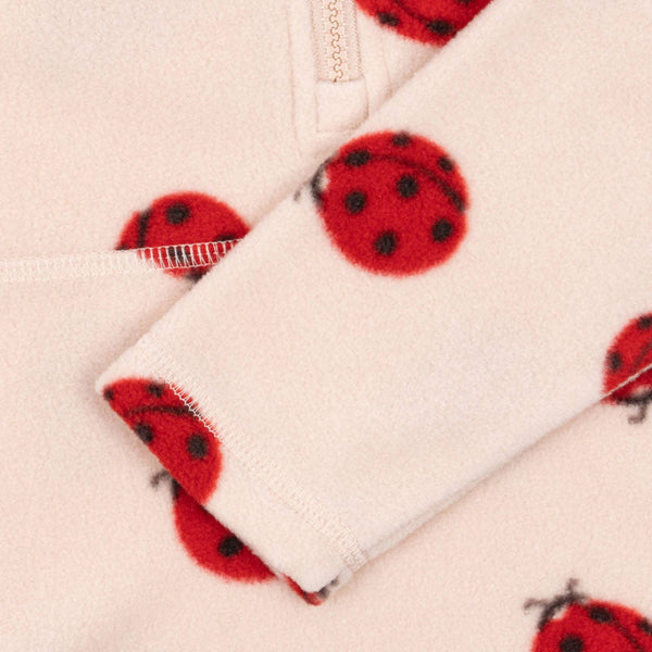 Konges Sløjd - Tavi Fleece Sweatshirt - Ladybug Pink
