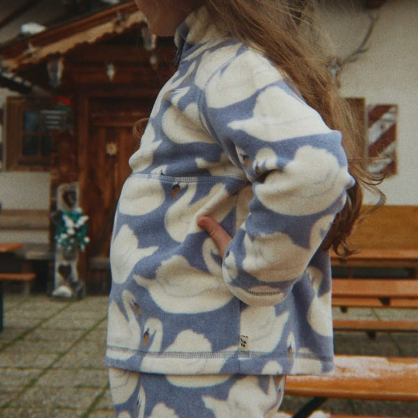 Konges Sløjd - Tavi Fleece Sweatshirt - Swan