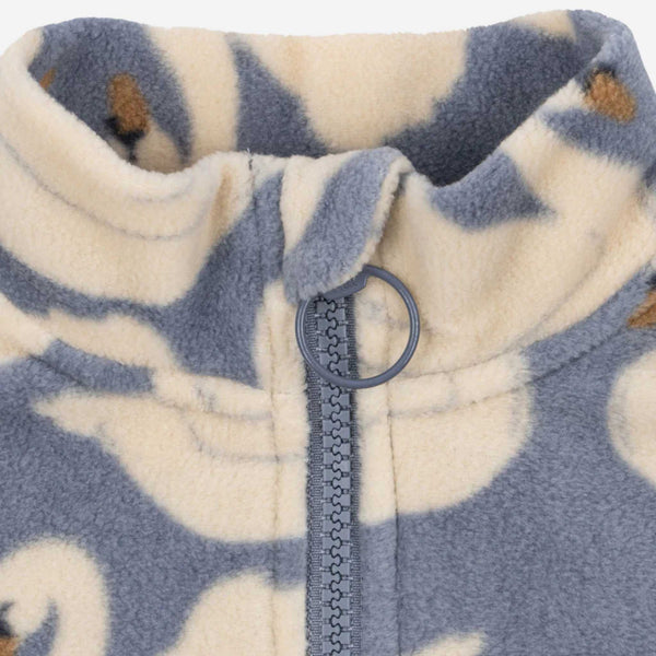 Konges Sløjd - Tavi Fleece Sweatshirt - Swan