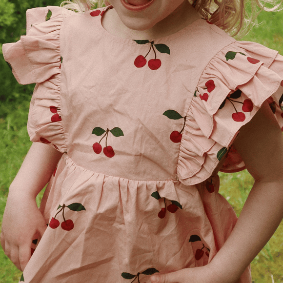 Konges Sløjd - Verbena Dress - Ma Grande Cerise Blush