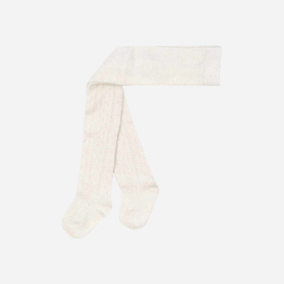 Konges Sløjd - Wool Pointelle Tights - Off White