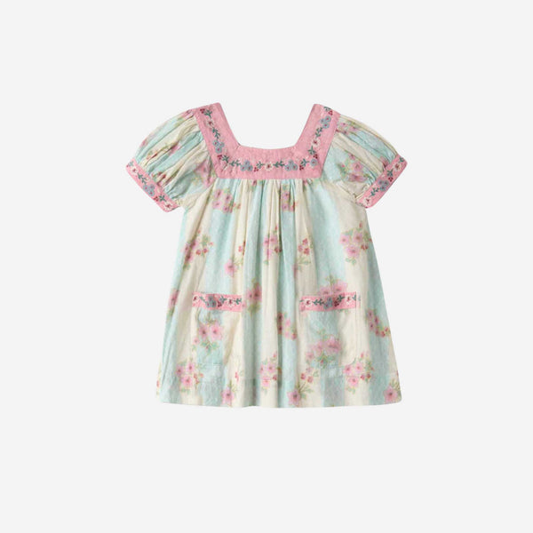Lali - Adelle Dress - Minty Stripe Print